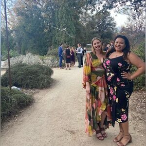 Anthropologie Hutch Floral Wrap Maxi Dress